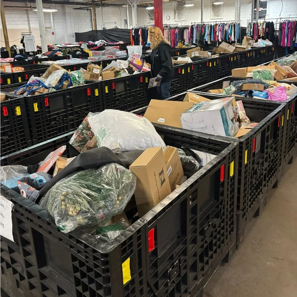 100 pcs mystery box return Amazon marshalls Walmart target liquidation gen mech